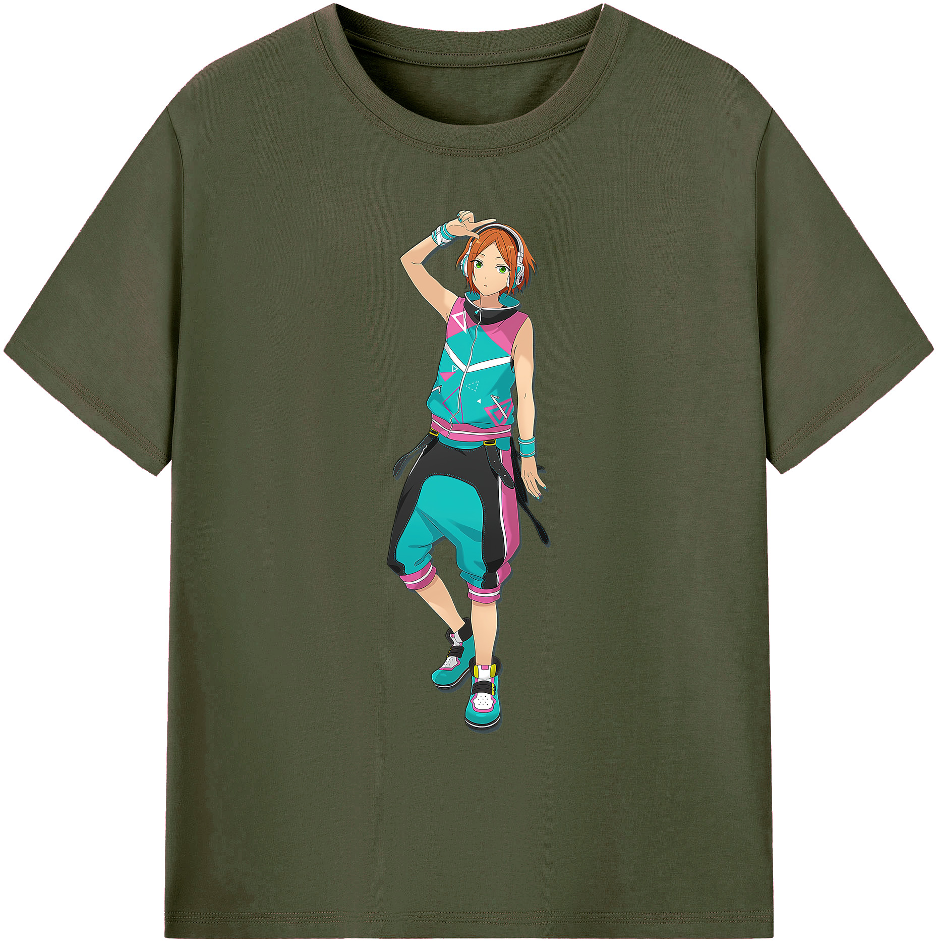 （画像用） あんさんぶるスターズ! Ensemble Stars 綿100％ メンズ半袖Tシャツ｜肌触りやわらか＆通気性
